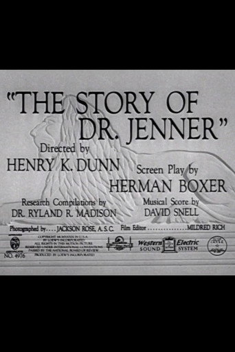 Póster de The Story of Dr. Jenner