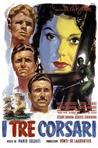 Póster de I tre corsari