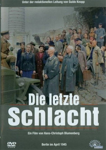 Póster de Die letzte Schlacht