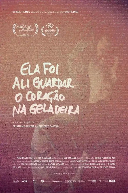 Póster de Ela foi ali guardar o coração na geladeira