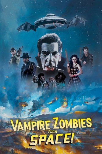 Póster de Vampiros Zombies... del Espacio!
