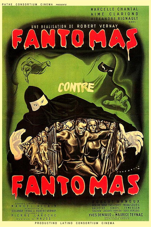 Póster de Fantômas IV: Fantômas contre Fantômas