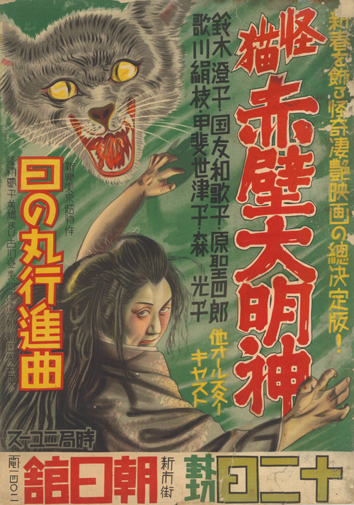 Póster de 怪猫赤壁大明神