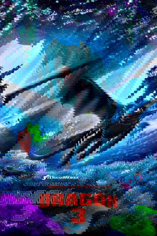 Póster de Cómo Entrenar A Tu Dragón 3