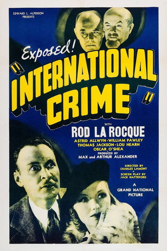 Póster de Crimen Internacional