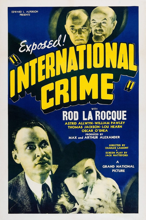 Póster de Crimen Internacional
