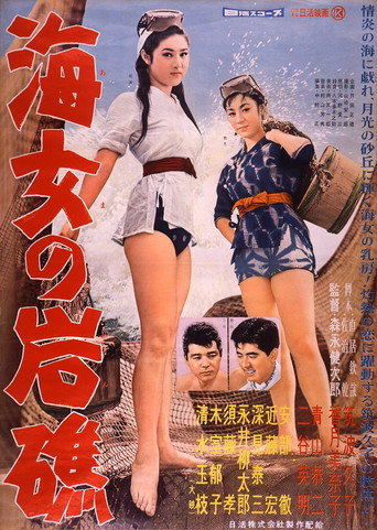 Póster de 海女の岩礁