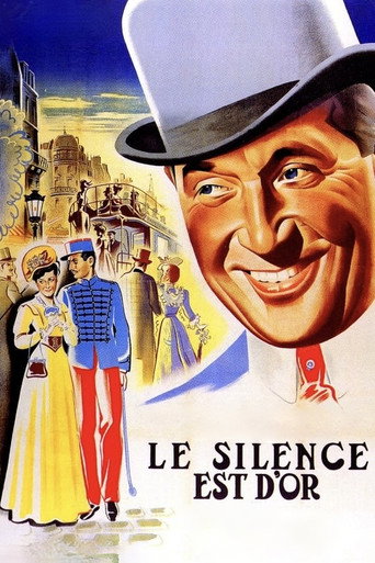 Póster de Le silence est d'or