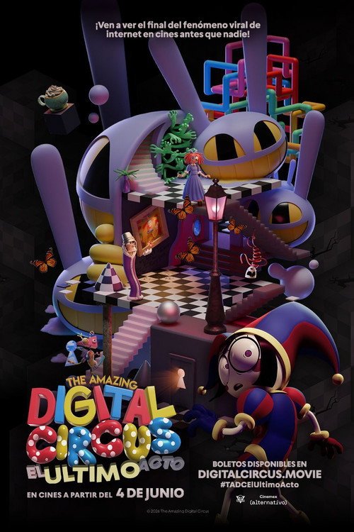 Póster de The Amazing Digital Circus: El ultimo acto