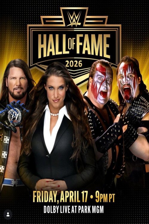 Póster de WWE Hall Of Fame 2026