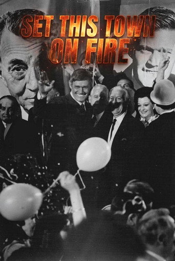 Póster de Set This Town on Fire