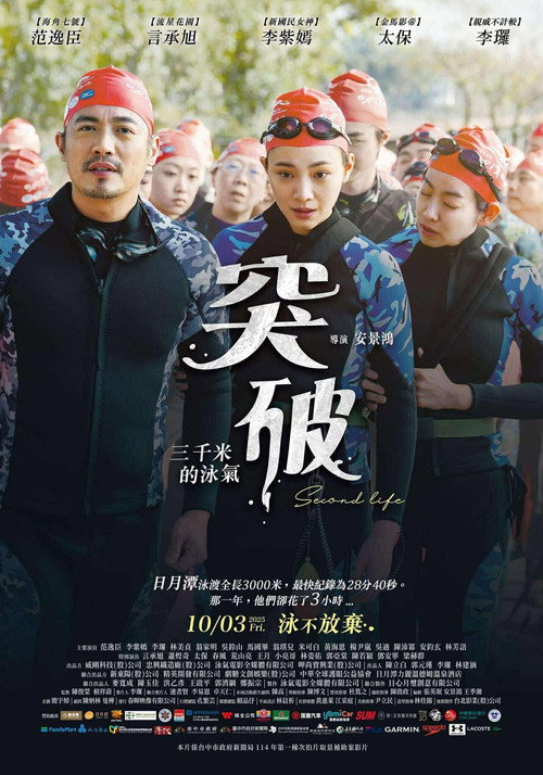 Póster de 突破：三千米的泳氣