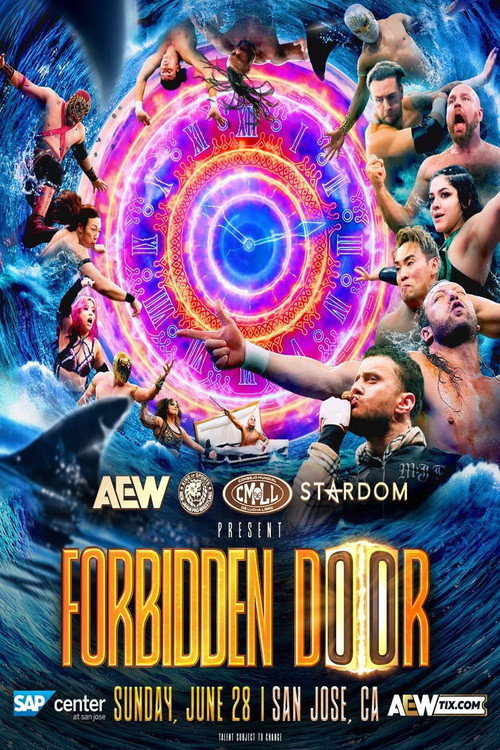 Póster de AEW x NJPW x CMLL x Stardom Present Forbidden Door 2026