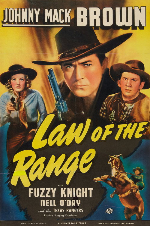 Póster de Law of the Range