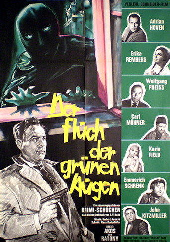 Póster de Der Fluch der grünen Augen