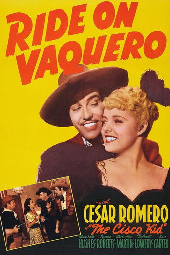 Póster de Ride on Vaquero