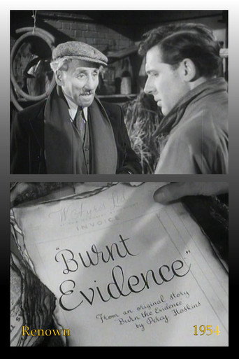 Póster de Burnt Evidence