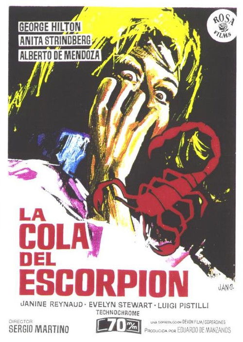 Póster de La coda dello scorpione