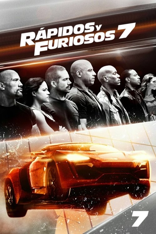 Póster de Rápidos y Furiosos 7