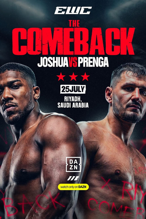 Póster de Anthony Joshua vs. Kristian Prenga