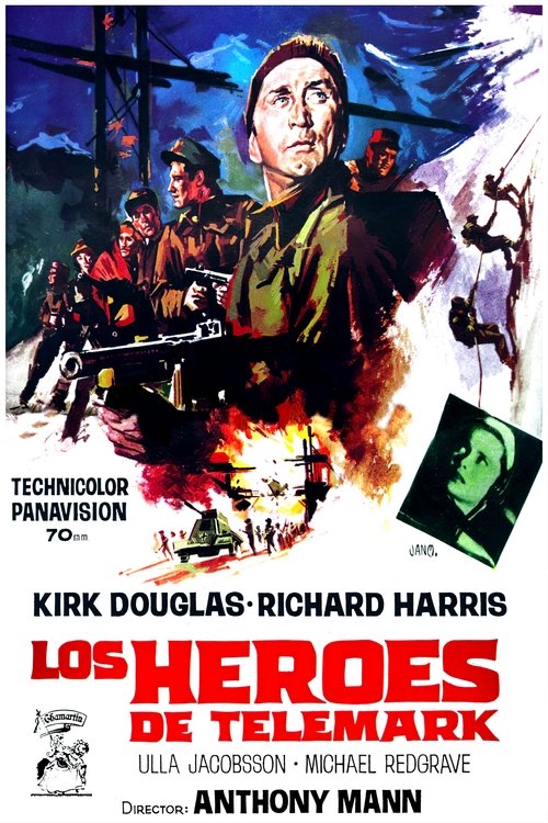 Póster de The Heroes of Telemark