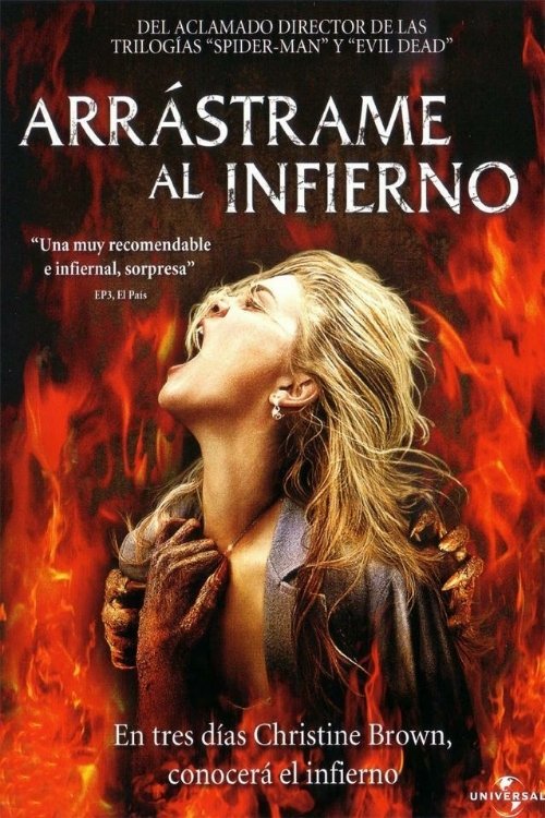 Póster de Arrástrame al infierno