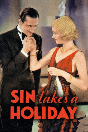 Póster de Sin Takes a Holiday