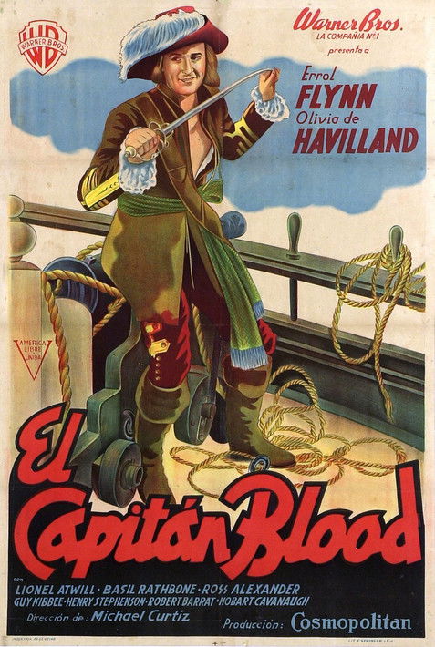 Póster de Captain Blood