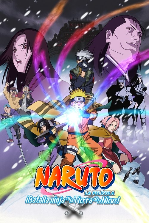 Póster de Naruto la Película: ¡El Rescate de la Princesa de la Nieve!