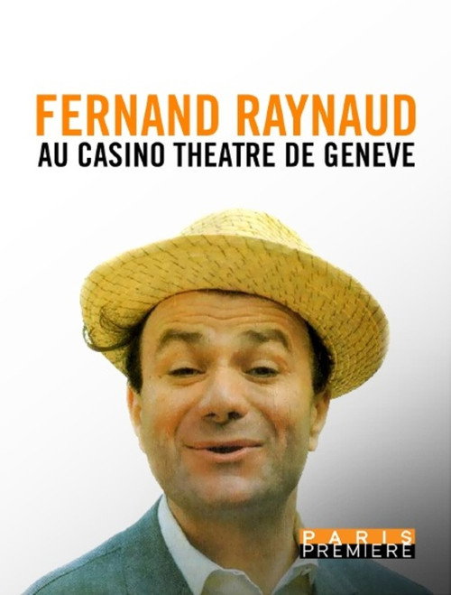 Póster de Fernand Raynaud au Casino Théâtre de Genève