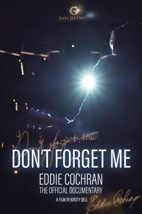 Póster de Eddie Cochran: Don't Forget Me