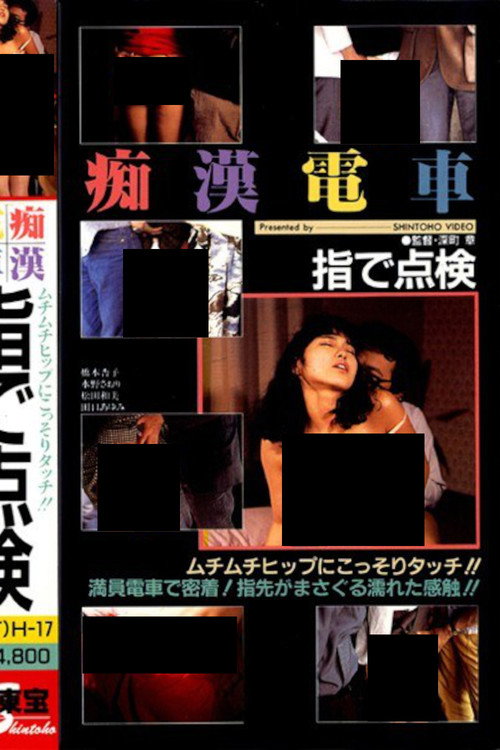 Póster de 痴漢電車　指で点検