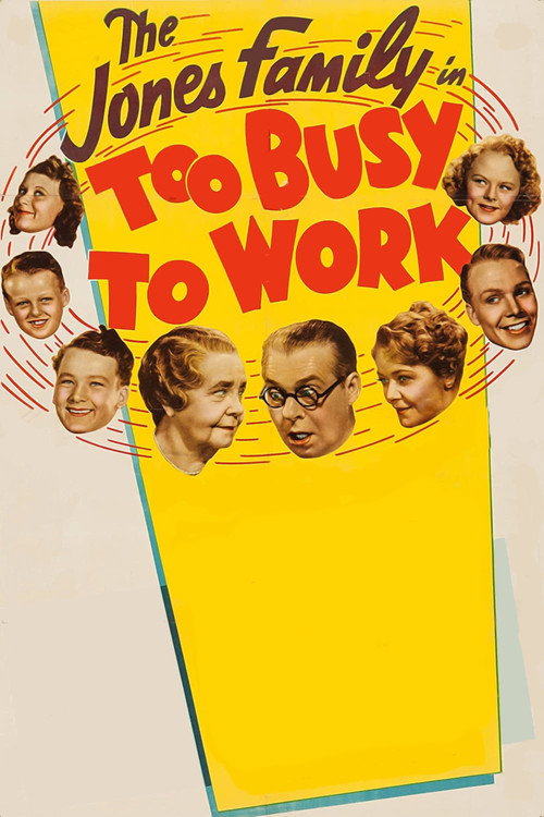 Póster de Too Busy to Work