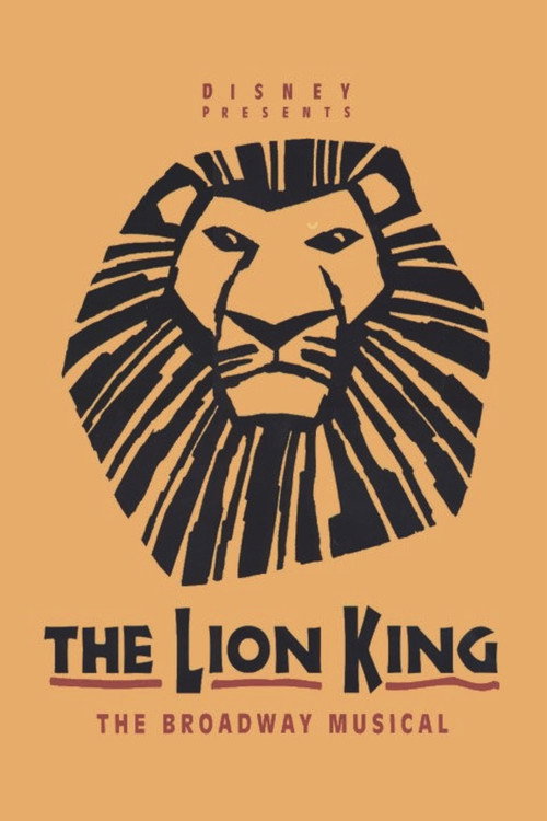 Póster de The Lion King Broadway Musical