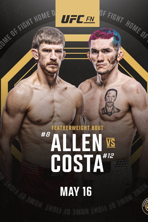 Póster de UFC Fight Night 276: Allen vs. Costa