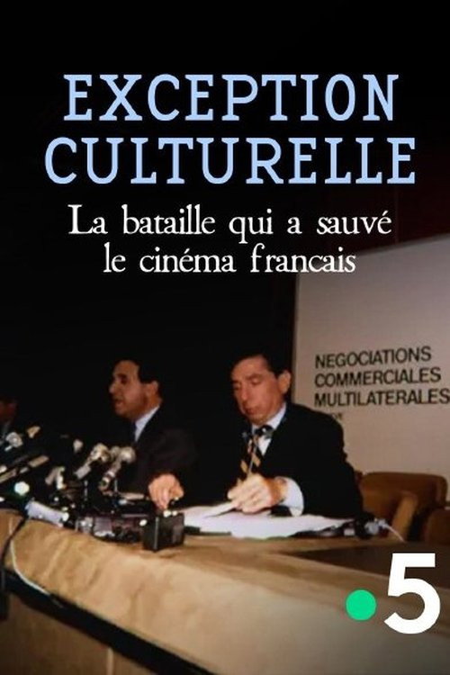 Póster de Exception culturelle, la bataille qui a sauvé le cinéma français