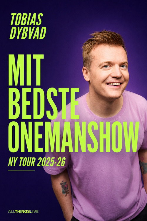 Póster de Tobias Dybvad - Mit bedste onemanshow