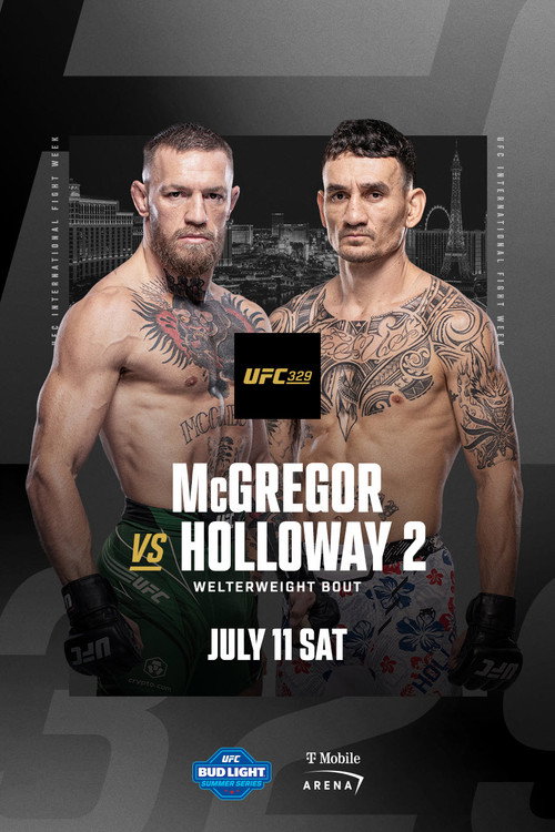 Póster de UFC 329: McGregor vs. Holloway 2