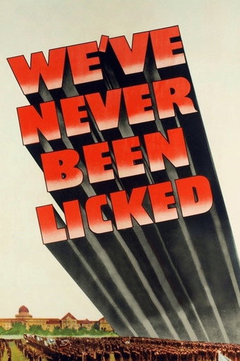 Póster de We've Never Been Licked