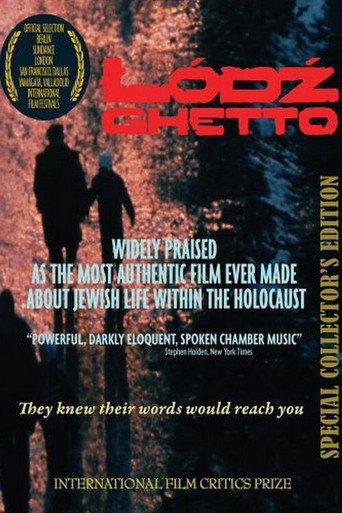 Póster de Łódź Ghetto