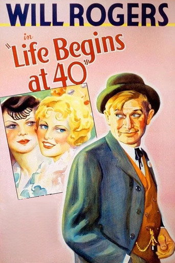Póster de Life Begins at Forty