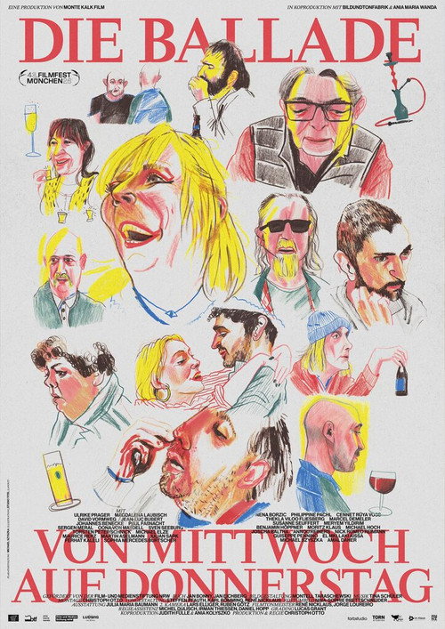Póster de Die Ballade von Mittwoch auf Donnerstag