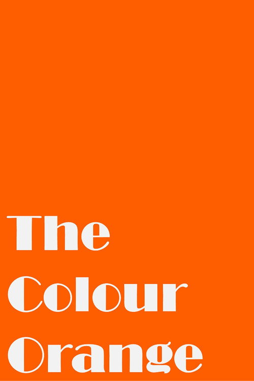 Póster de The Colour Orange