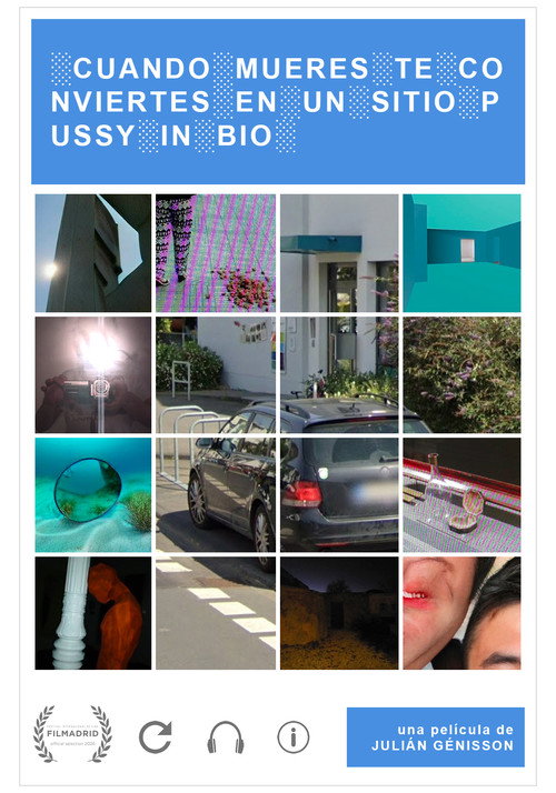Póster de Cuando te mueres te conviertes en un sitio Pussy in Bio
