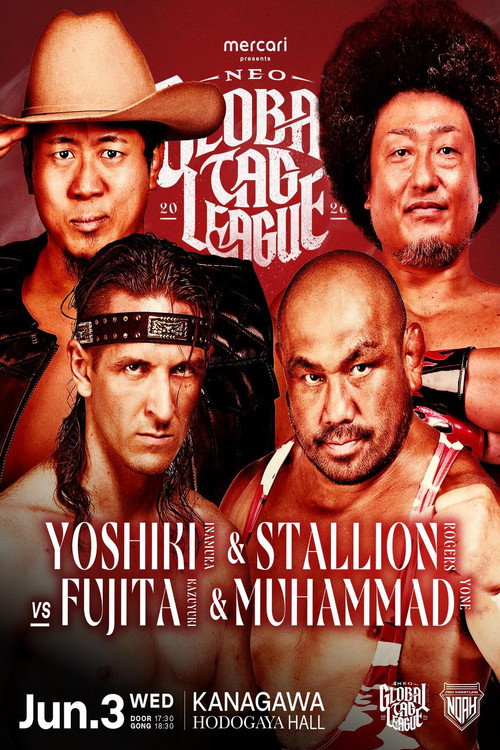 Póster de NOAH Neo Global Tag League 2026 ~ Day 7