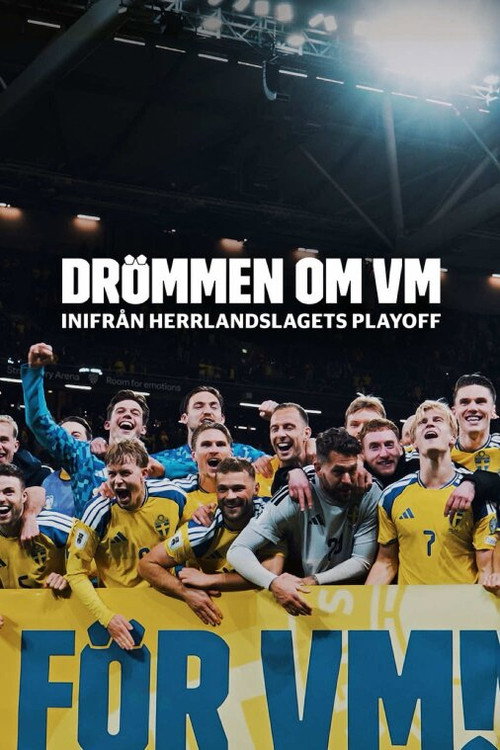 Póster de Drömmen om VM – inifrån herrlandslagets playoff