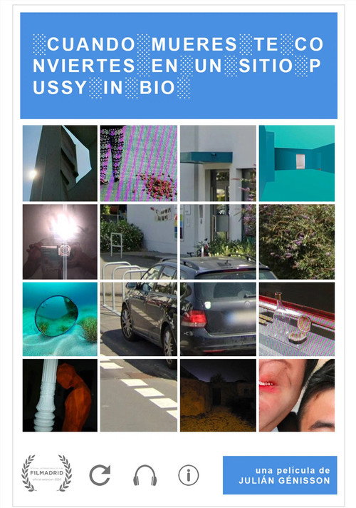 Póster de Cuando mueres te conviertes en un sitio Pussy in Bio
