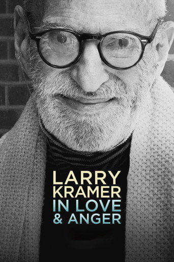 Póster de Larry Kramer: En El Amor Y La Ira