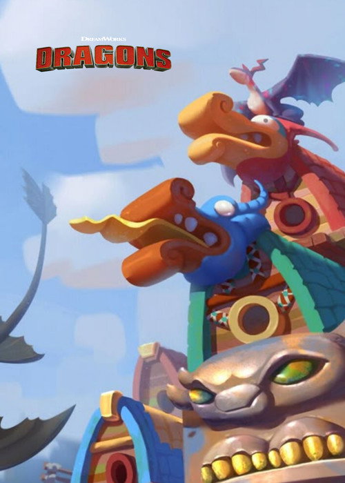 Póster de Dragons : L'Envol de L'Espoir