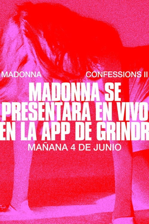 Póster de Grindr Presents: Madonna LIVE in New York